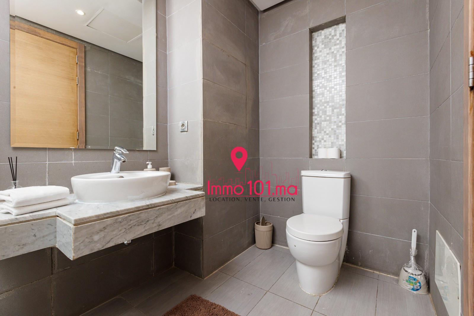 Location appartement meublé à Prestigia-Hay Riad ZLLAM2484